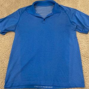 Blue lululemon polo